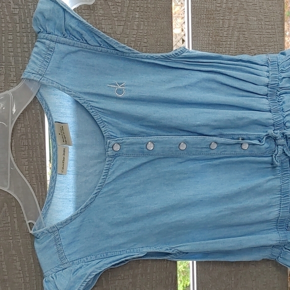 Calvin Klein jeans Kids girls dress‎ size 8 blue - Picture 4 of 9